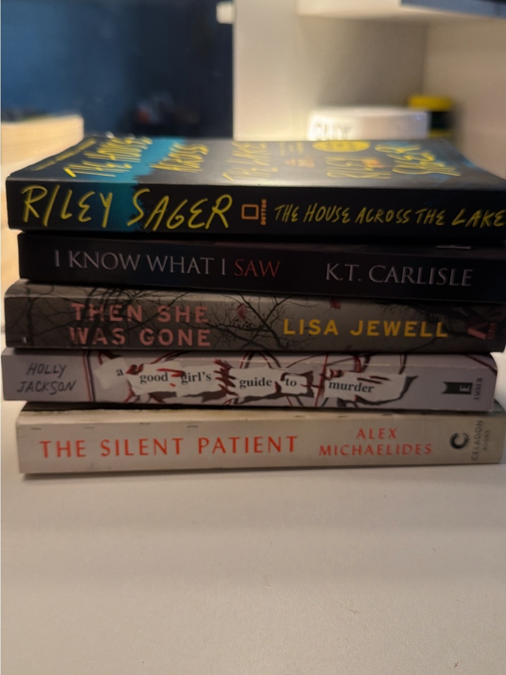 Stack of Thriller Paperbacks - SEE DESCRIPTION!